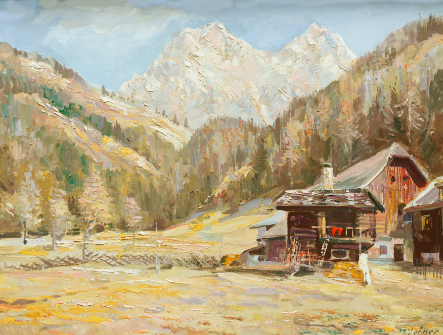 Torstein and Mitterspitze in the Dachsteinmassiv