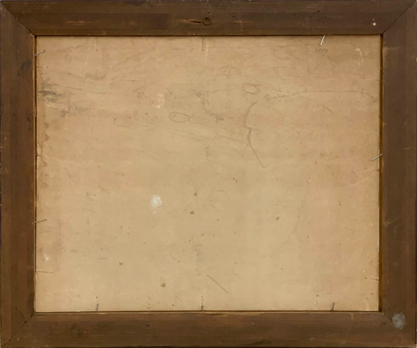 Summer landscape with birches