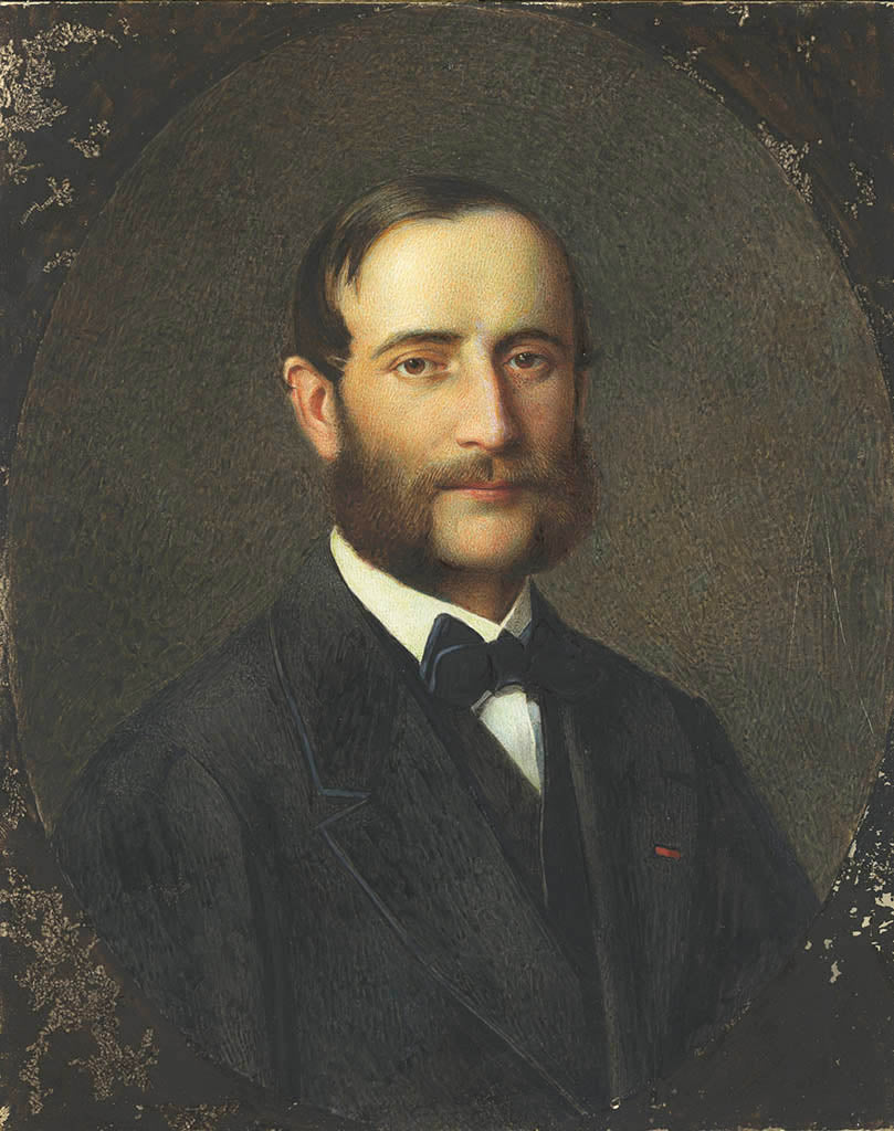 Portrait of a bearded gentleman